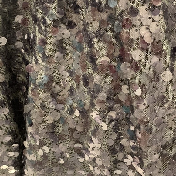 WAYF | Midnight Sequined Gray Dress XL - Picture 5 of 5